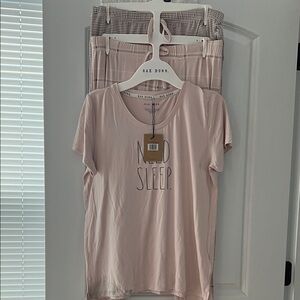 NWT Rae Dunn 3 pc Pajama Set ~ Need Sleep Pajamas